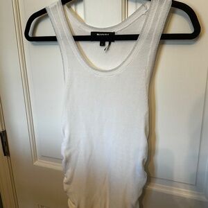 DKNY - White Knit Tank Top - Size M